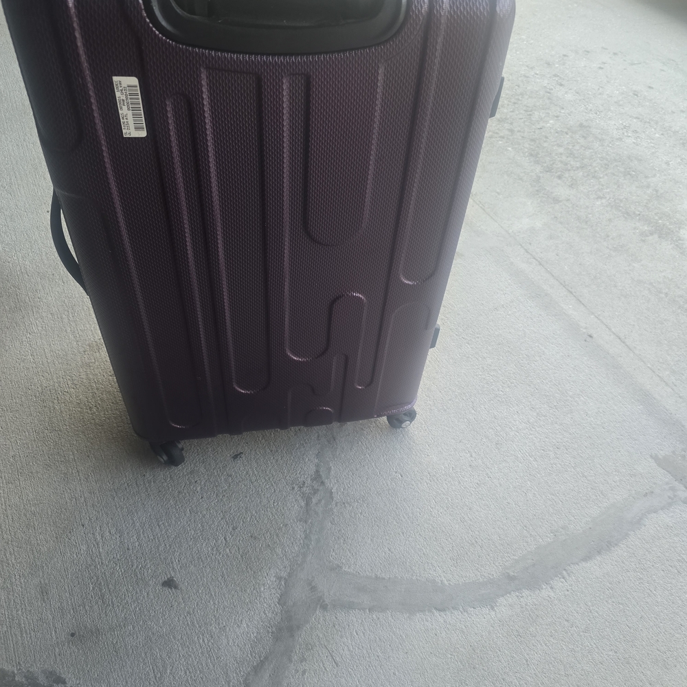 Purple Hardshell Suitcase